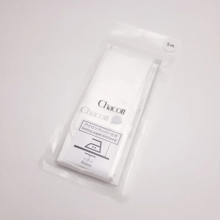 Лента 5 м CHACOTT Одноцветная FIG (000.White)